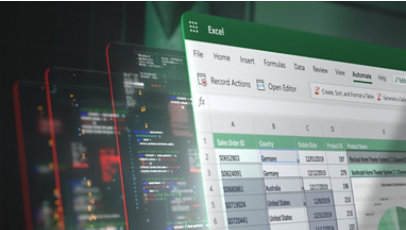 Schermate interfaccia utente di Python in Excel