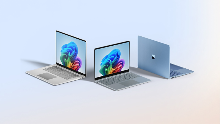 Family of Surface Laptop devices in various colors